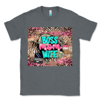 Charcoal Heather boss mom wife Classic Tee - LillyAllenDesigns