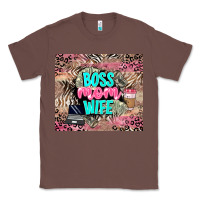Chestnut boss mom wife Classic Tee - LillyAllenDesigns