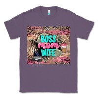 Lavender boss mom wife Classic Tee - LillyAllenDesigns