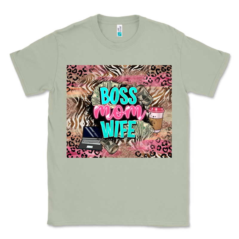 Boss Mom Wife Classic Tee by LillyAllenDesigns | Teevron