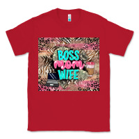 Red boss mom wife Classic Tee - LillyAllenDesigns