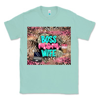 Seafoam boss mom wife Classic Tee - LillyAllenDesigns
