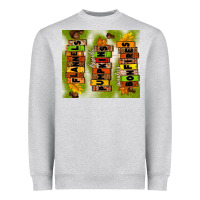 Flannels Hayrides Pumpkins Bonfires Fall Heavyweight Sweatshirt | Teevron