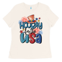 Hooray For The Usa Ladies Tee | Teevron