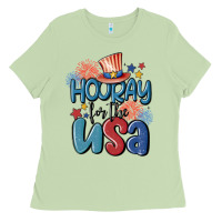 Matcha hooray for the usa Ladies Tee - MaliasSmallBusiness