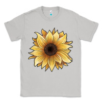 Moon Dust watercolor sunflower Classic Tee - JahusDesignShop