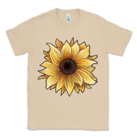 Mushroom watercolor sunflower Classic Tee - JahusDesignShop