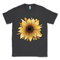 Smoke watercolor sunflower Classic Tee - JahusDesignShop