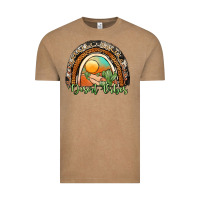 Vintage Coffee desert vibes rainbow Vintage Tee - JahusDesignShop