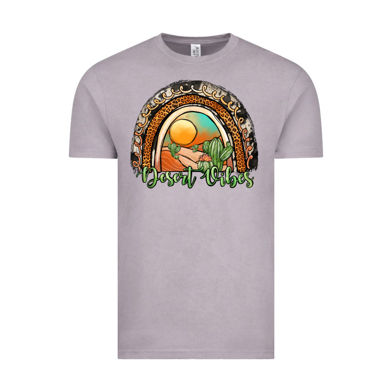 Desert Vibes Rainbow Vintage Tee by JahusDesignShop | Teevron