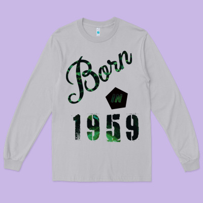 Born In 1959 Long Sleeve Tee Designed By Bettercallsaul