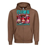 Chestnut gnome sweet gnomes olivia Zipper Hoodie - OliviaCreatesArt