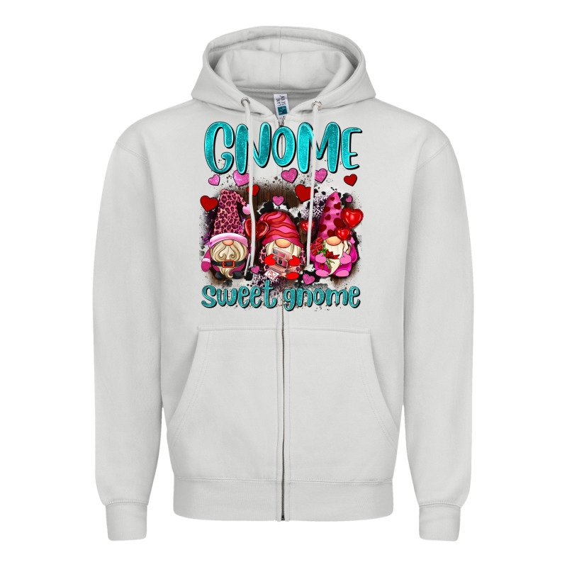 Gnome Sweet Gnomes Olivia Zipper Hoodie by OliviaCreatesArt | Teevron