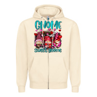 Sandshell gnome sweet gnomes olivia Zipper Hoodie - OliviaCreatesArt