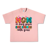 Salmon mom in every season she shines with grace Urban Heavy Tee - Artiststas