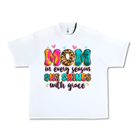 White mom in every season she shines with grace Urban Heavy Tee - Artiststas