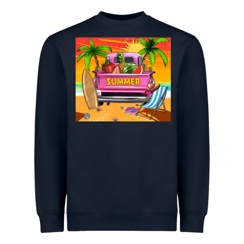 Summer Truck Heavyweight Sweatshirt by TumblerDesignByShophia | Teevron