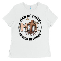 Man Of Faith Ladies Tee | Teevron