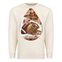 Sandshell american football and western roses teardrop Premium Sweatshirt - BundleAndBundleShop