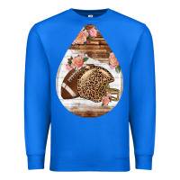 True Royal american football and western roses teardrop Premium Sweatshirt - BundleAndBundleShop