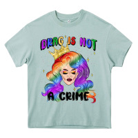 Arona drag is not a crime fabulous drag queen Heavy Core Tee - MaliasSmallBusiness