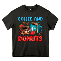 Asphalt coffee and donuts Heavy Core Tee - AdoDesignShop