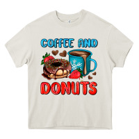 Cream coffee and donuts Heavy Core Tee - AdoDesignShop