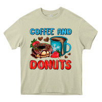 Mossy coffee and donuts Heavy Core Tee - AdoDesignShop