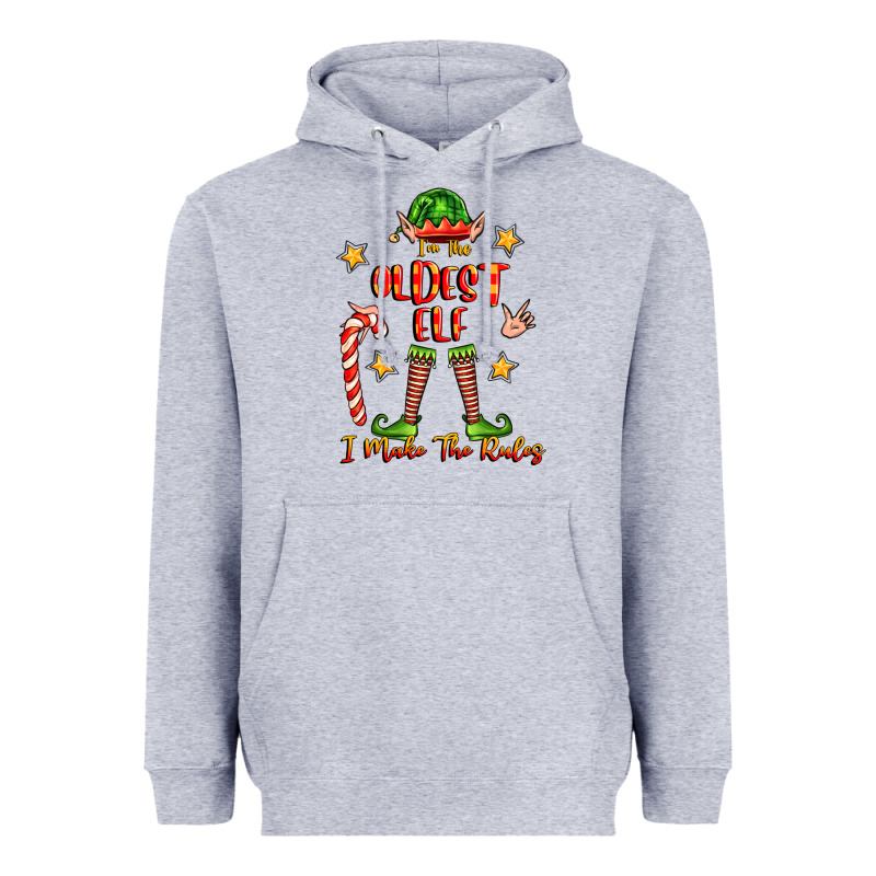 Im The Oldest Elf I Make The Rules Heavyweight Hoodie by FaDigitalArtStudio | Teevron