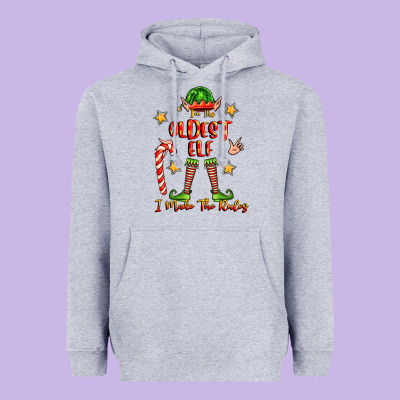 Im The Oldest Elf I Make The Rules Heavyweight Hoodie Designed By Fadigitalartstudio