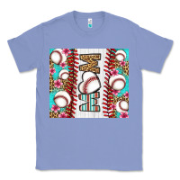 Colony Blue baseball mom Classic Tee - LillyAllenDesigns