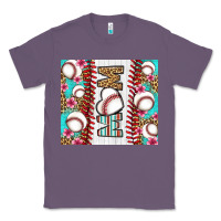 Lavender baseball mom Classic Tee - LillyAllenDesigns