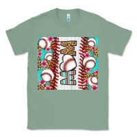 Sage baseball mom Classic Tee - LillyAllenDesigns