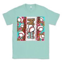 Seafoam baseball mom Classic Tee - LillyAllenDesigns