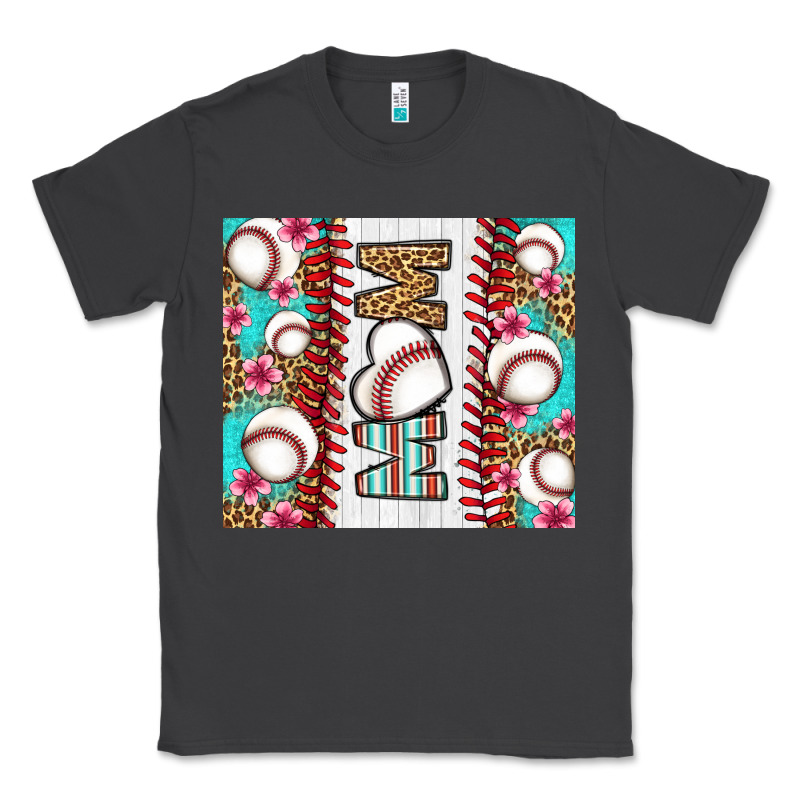 Baseball Mom Classic Tee by LillyAllenDesigns | Teevron