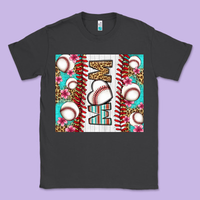 Baseball Mom Classic Tee Designed By Lillyallendesigns