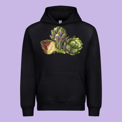Artichoke Urban Hoodie Designed By Lillyallendesigns