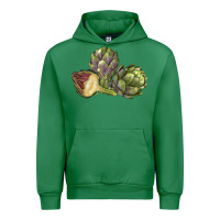 Emerald Artichoke Urban Hoodie - LillyAllenDesigns