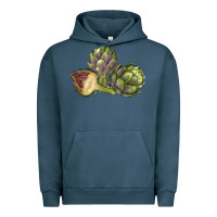 Pigment Midnight Navy Artichoke Urban Hoodie - LillyAllenDesigns