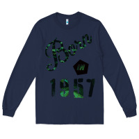 Navy Born In 1957 Long Sleeve Tee - Bettercallsaul