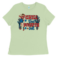 Matcha chill the fourth out malia Ladies Tee - MaliasSmallBusiness