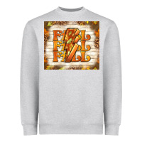 Heather Grey fall with lightning bolt Heavyweight Sweatshirt - TumblerDesignByShophia