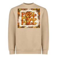 Fall With Lightning Bolt Heavyweight Sweatshirt | Teevron
