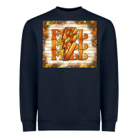 Navy fall with lightning bolt Heavyweight Sweatshirt - TumblerDesignByShophia