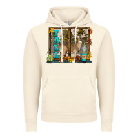 Vintage Artic White Tailed Buck Fall Vintage Hoodie - LillyAllenDesigns