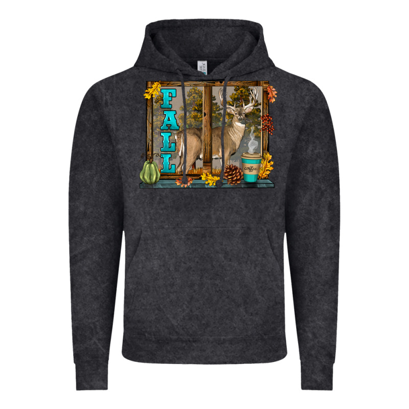 White Tailed Buck Fall Vintage Hoodie by LillyAllenDesigns | Teevron