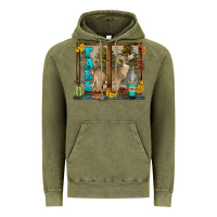 Vintage Olive White Tailed Buck Fall Vintage Hoodie - LillyAllenDesigns