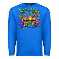 True Royal mardi gras queen Premium Sweatshirt - FaDigitalArtStudio