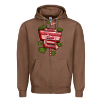 Chestnut heartbreaker club olivia Zipper Hoodie - OliviaCreatesArt