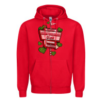Red heartbreaker club olivia Zipper Hoodie - OliviaCreatesArt